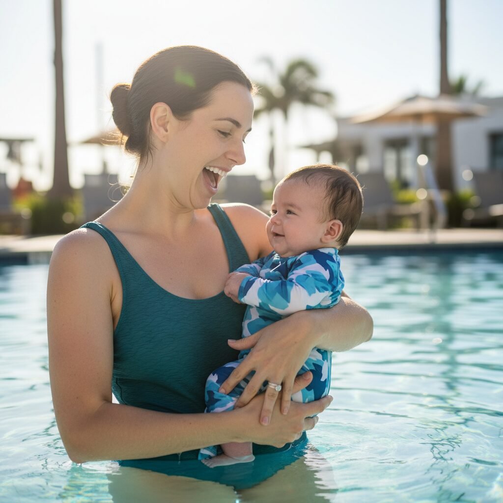 10 Flattering Swimsuits That Hide The Postpartum Pooch Perfectly