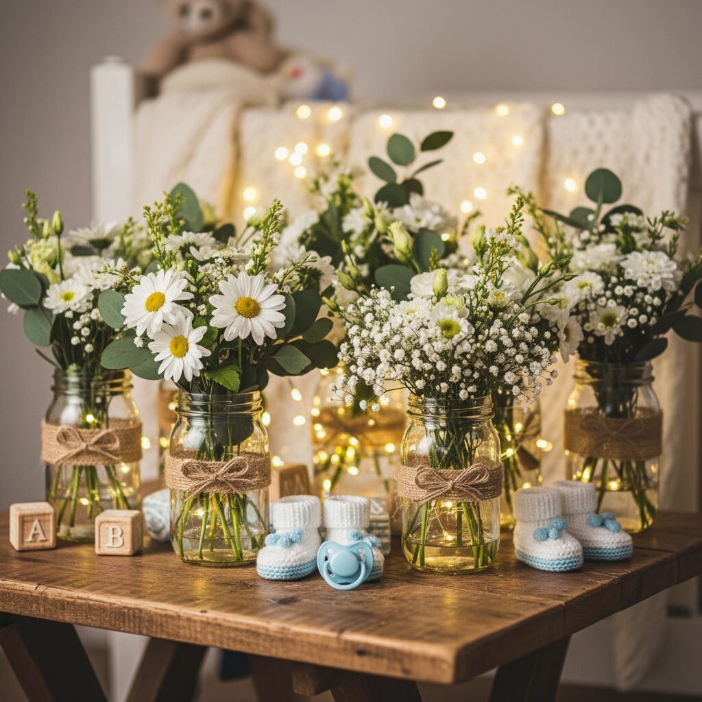 15 Stunning Mason Jar Centerpieces You Can Make for Under $5