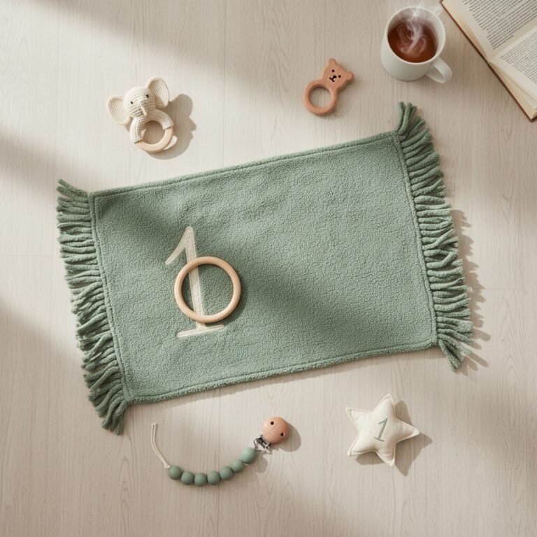 How To Make A Gorgeous No-Sew Milestone Blanket For Under $20