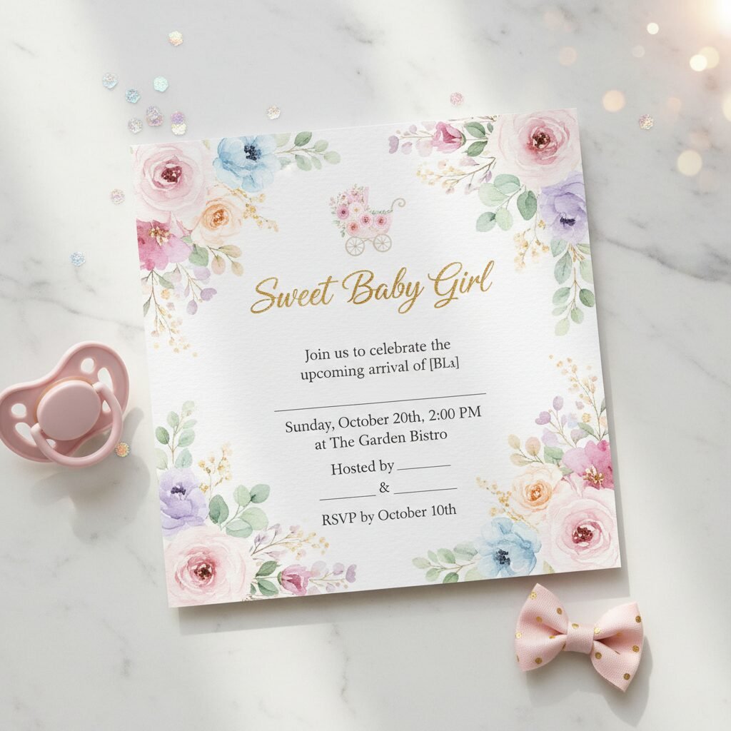 It's a Girl! 10 Sweet & Sassy Baby Shower Invitation Wording Ideas