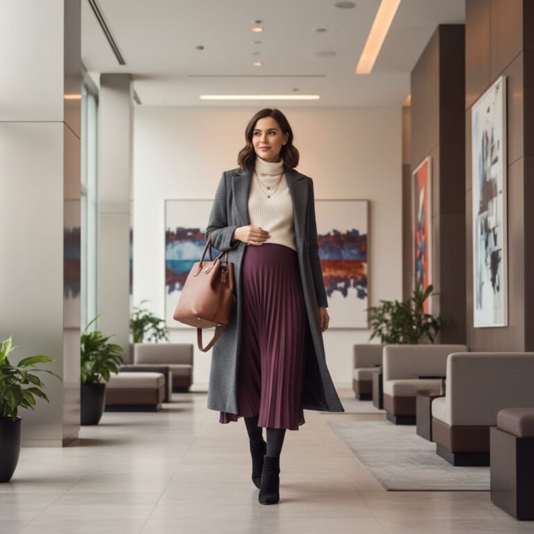 Look Chic, Not Frumpy: 10 Winter Maternity Work Outfits You Need Right Now