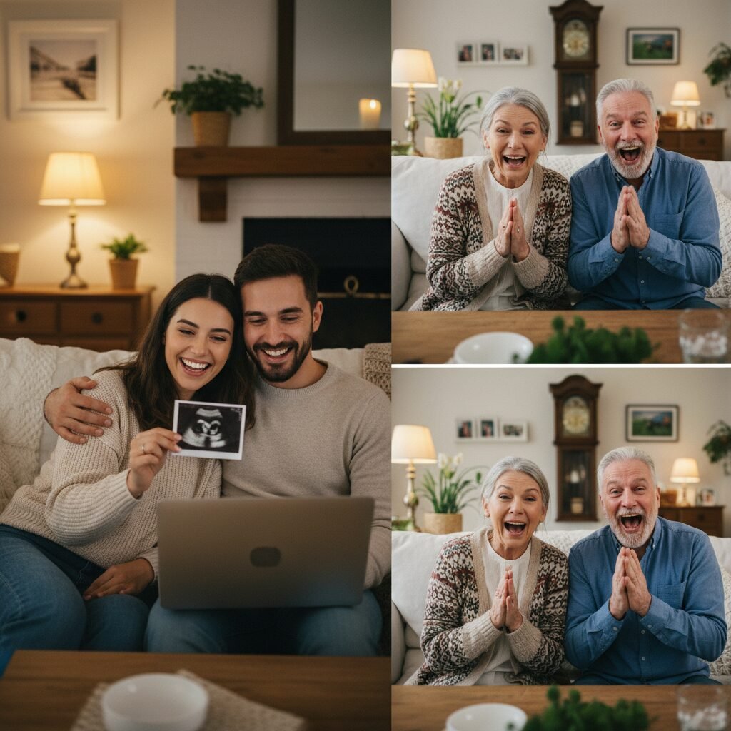 Miles Apart: The Most Emotional Ways To Announce Pregnancy To Grandparents Over Video