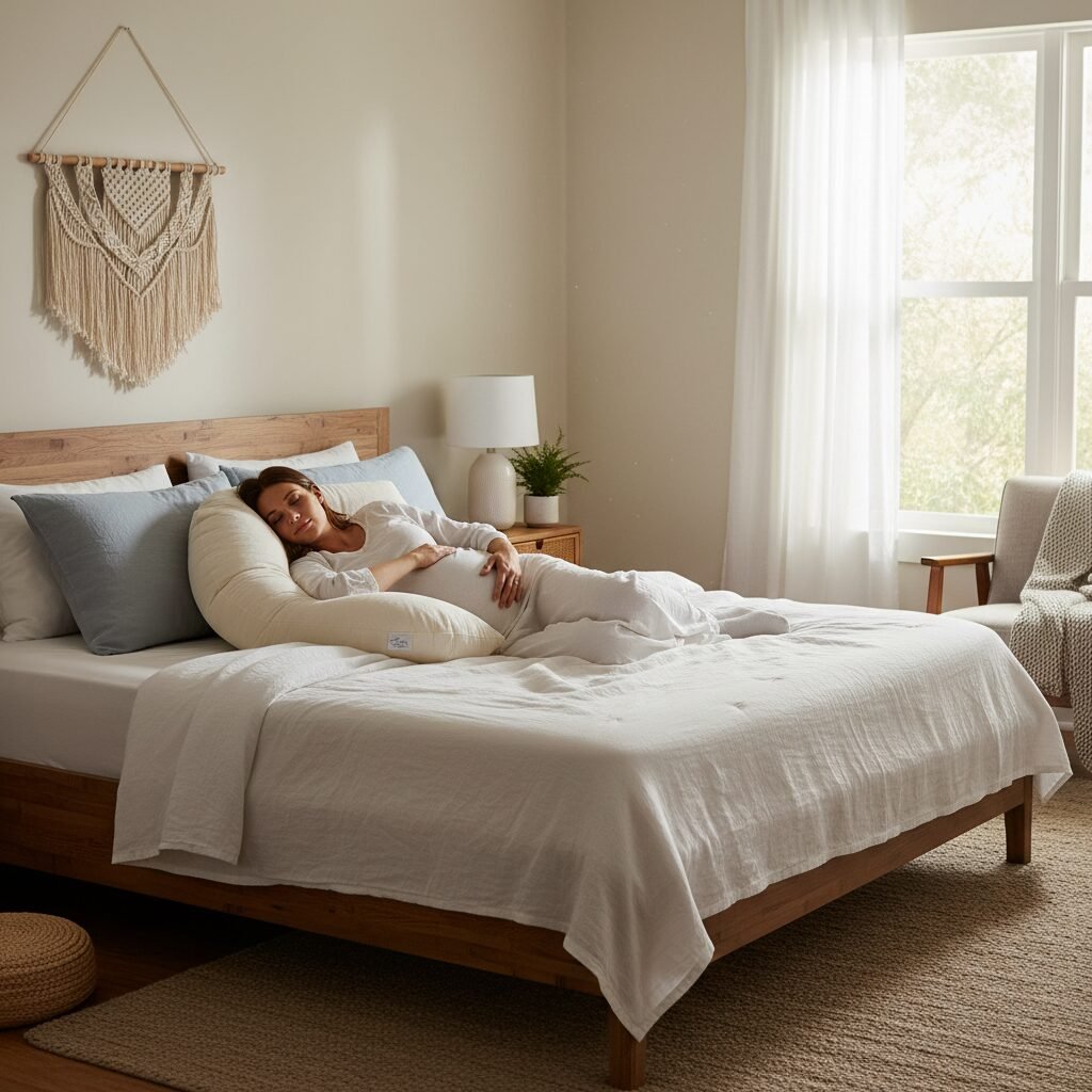 Miss Sleeping On Your Tummy? These Pregnancy Pillows Change Everything