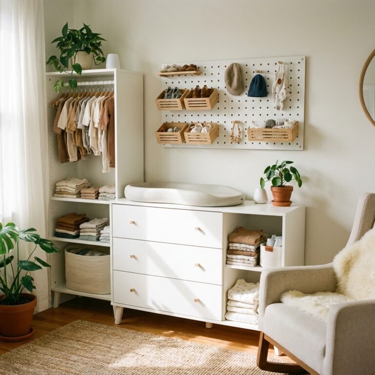 No Closet? No Problem! Genius Baby Clothes Storage Hacks for Small Apartments