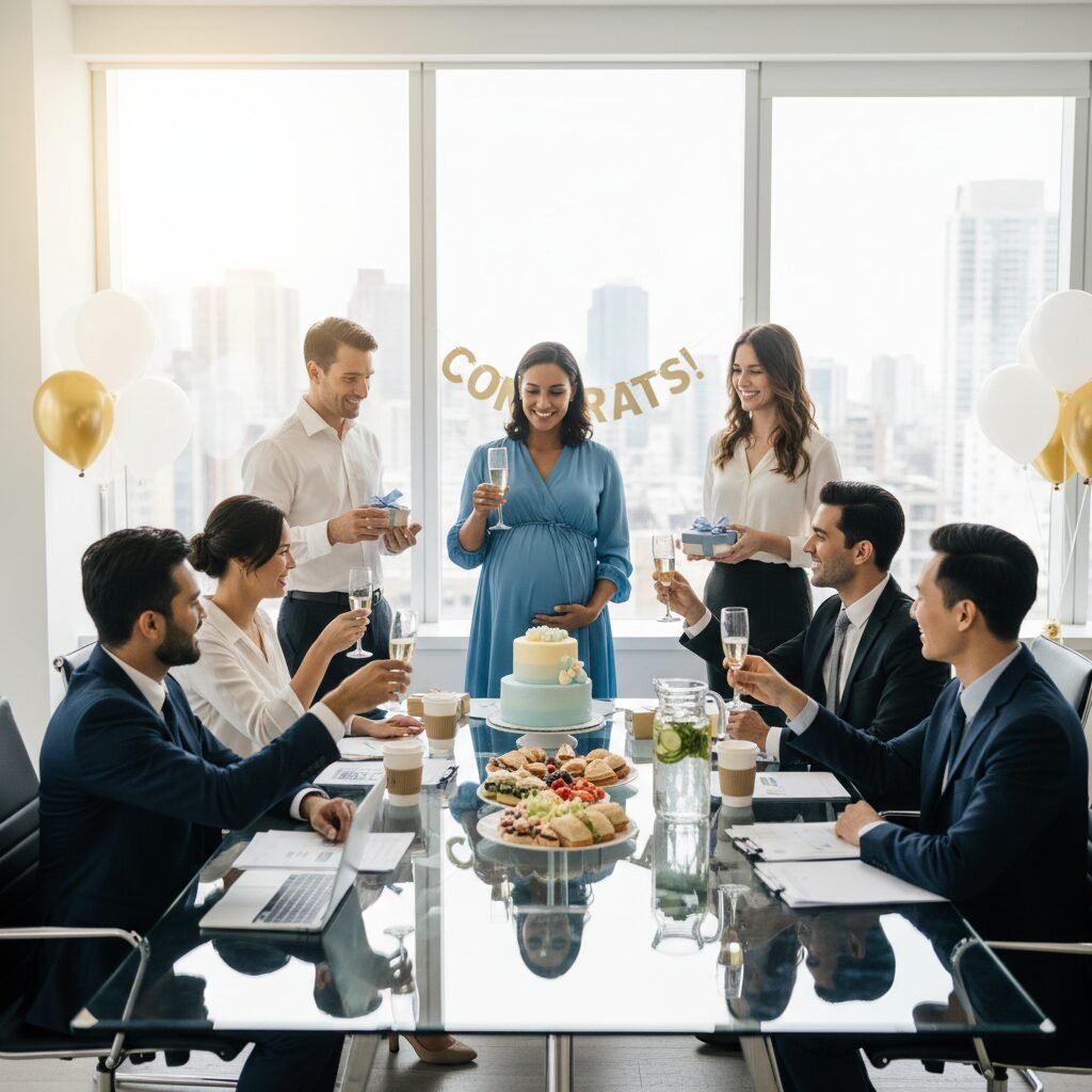 Office Baby Shower Etiquette: 7 Rules to Avoid Awkward Work Parties