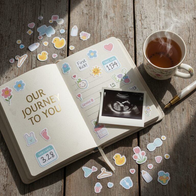 Planner Addict: The Cutest Pregnancy Journal Stickers to Track Your Journey