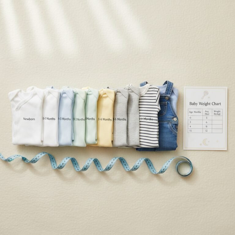 Stop Buying The Wrong Size! The Ultimate Baby Clothes Guide By Weight