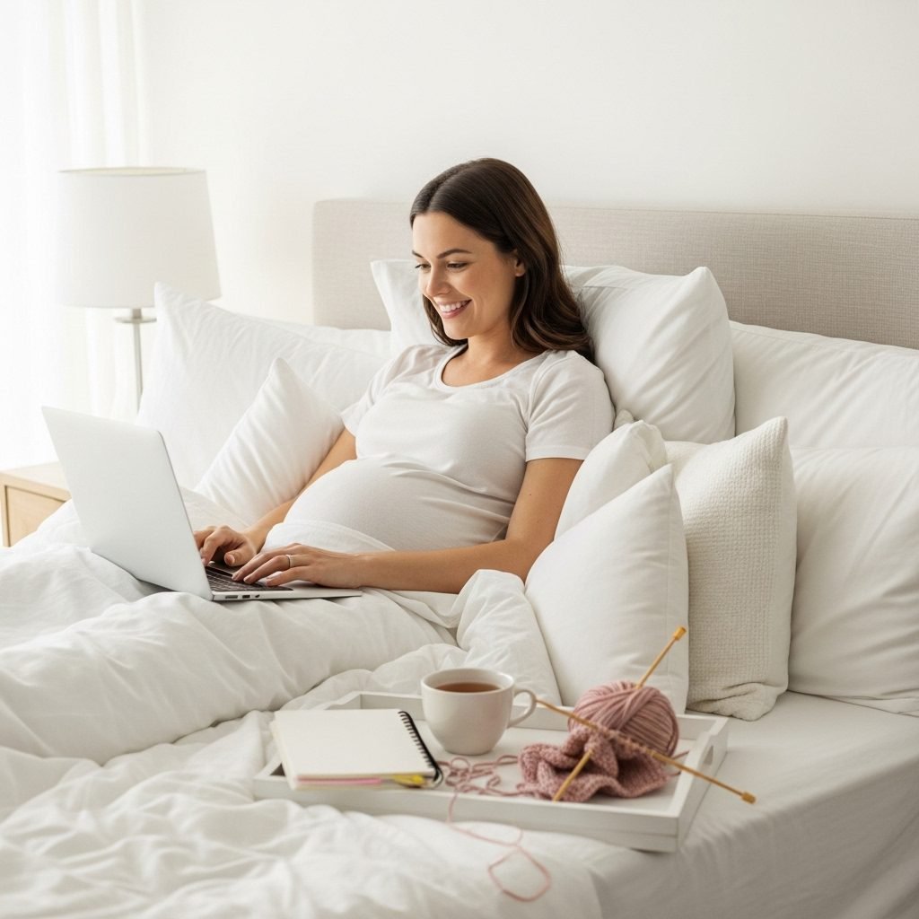 Stuck Horizontal? 50 Productive Things To Do During Pregnancy Bed Rest
