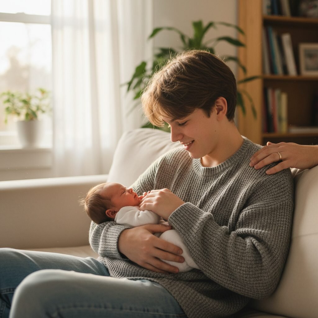 Teenager & Newborn: How To Foster a Bond With a 10+ Year Age Gap