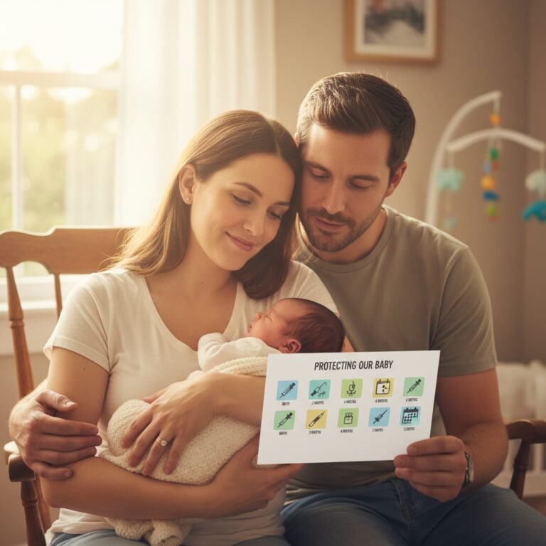 The Confused Parent's Guide to the Newborn Vaccine Schedule (Simple Chart)