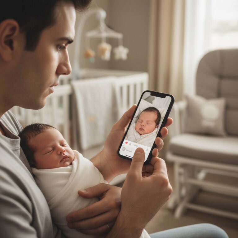 To Post Or Not To Post? Setting Strict Social Media Boundaries For Your Newborn