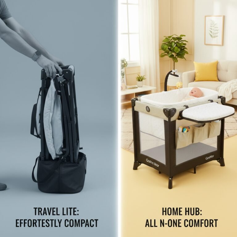 Travel Crib vs. Pack 'n Play: Which Portable Bed is Best for Your Baby?