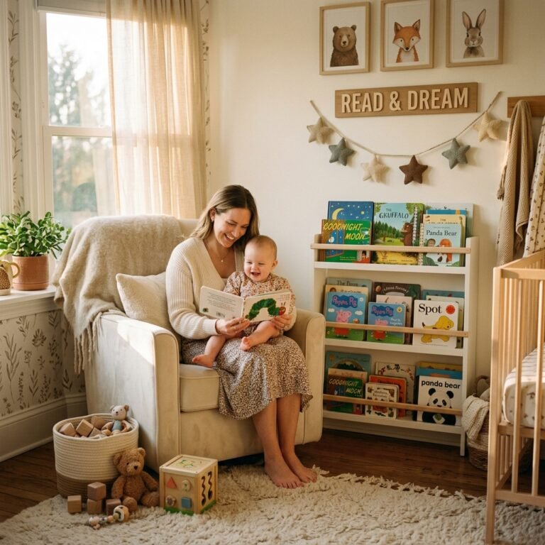 10 Clever Nursery Book Storage Ideas to Encourage Early Reading
