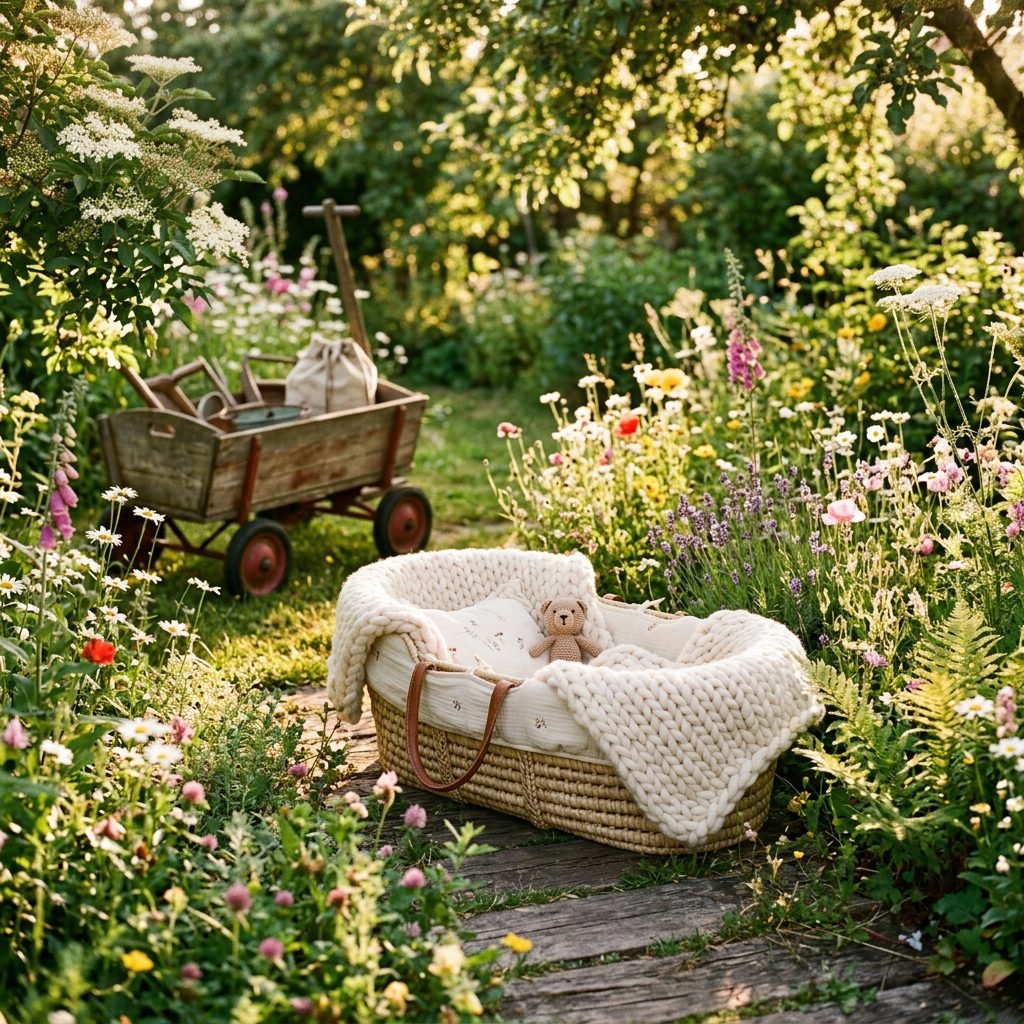 10 Sweet Outdoor Garden Photo Poses for Newborns and Toddlers