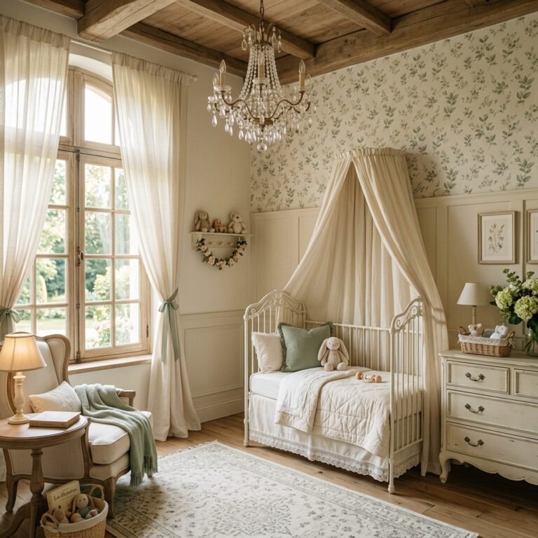 12 Classic French Country Nursery Decor Ideas for an Elegant and Timeless Room