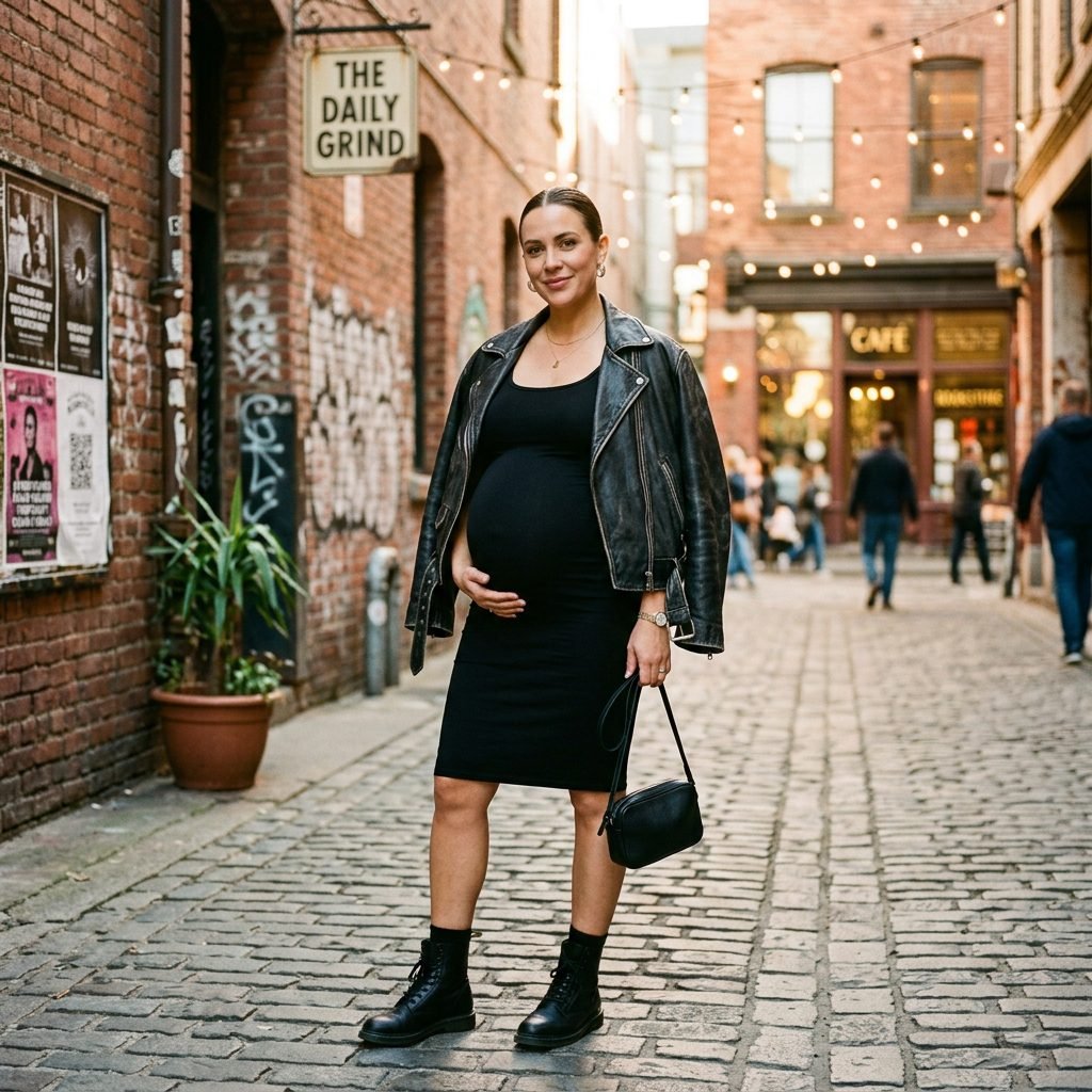 12 Cool Urban Street Style Poses for Your Maternity Photoshoot