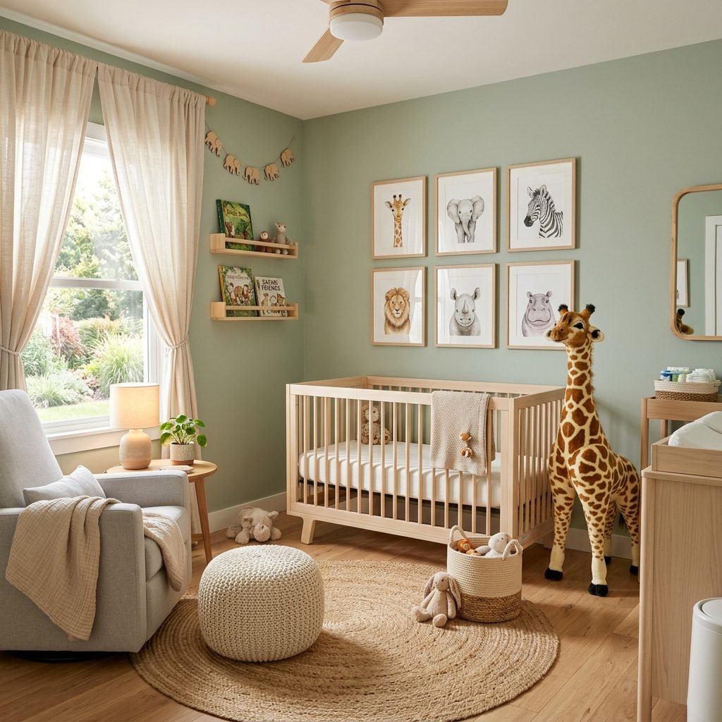 12 Dreamy Gender-Neutral Safari Nursery Ideas You'll Want to Copy