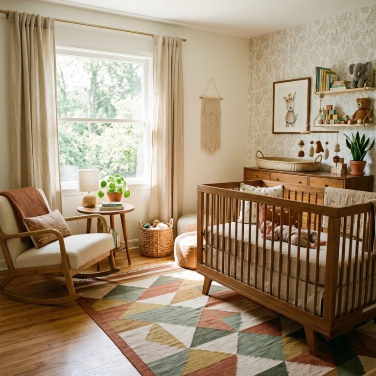 12 Mid-Century Modern Nursery Decor Ideas That Fit Any Budget