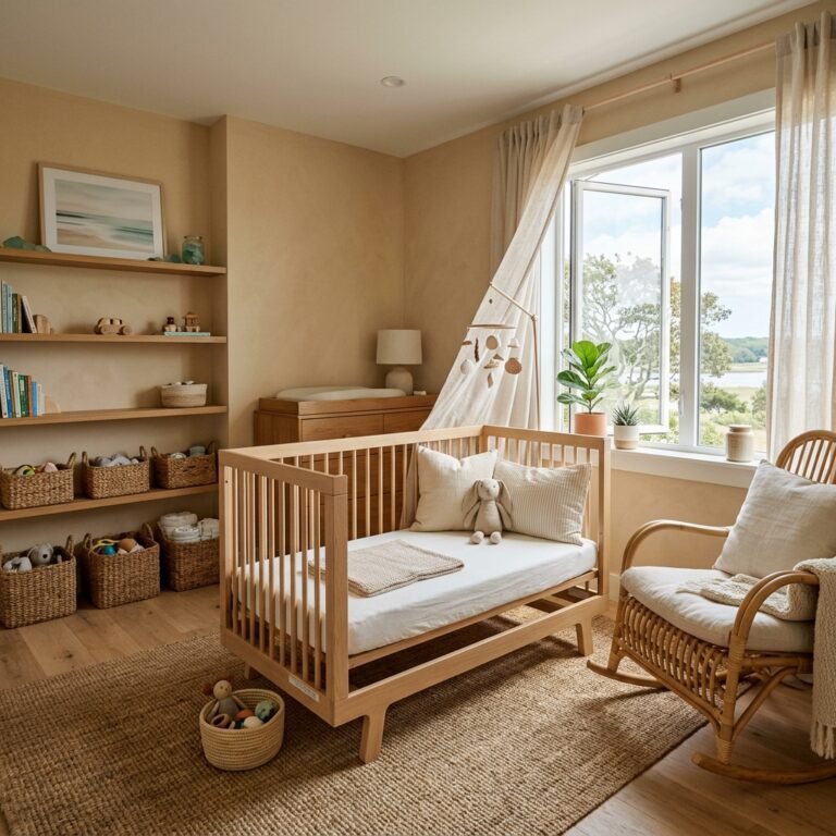 15 Beautiful Coastal Chic Nursery Ideas for a Gender Neutral Baby Room