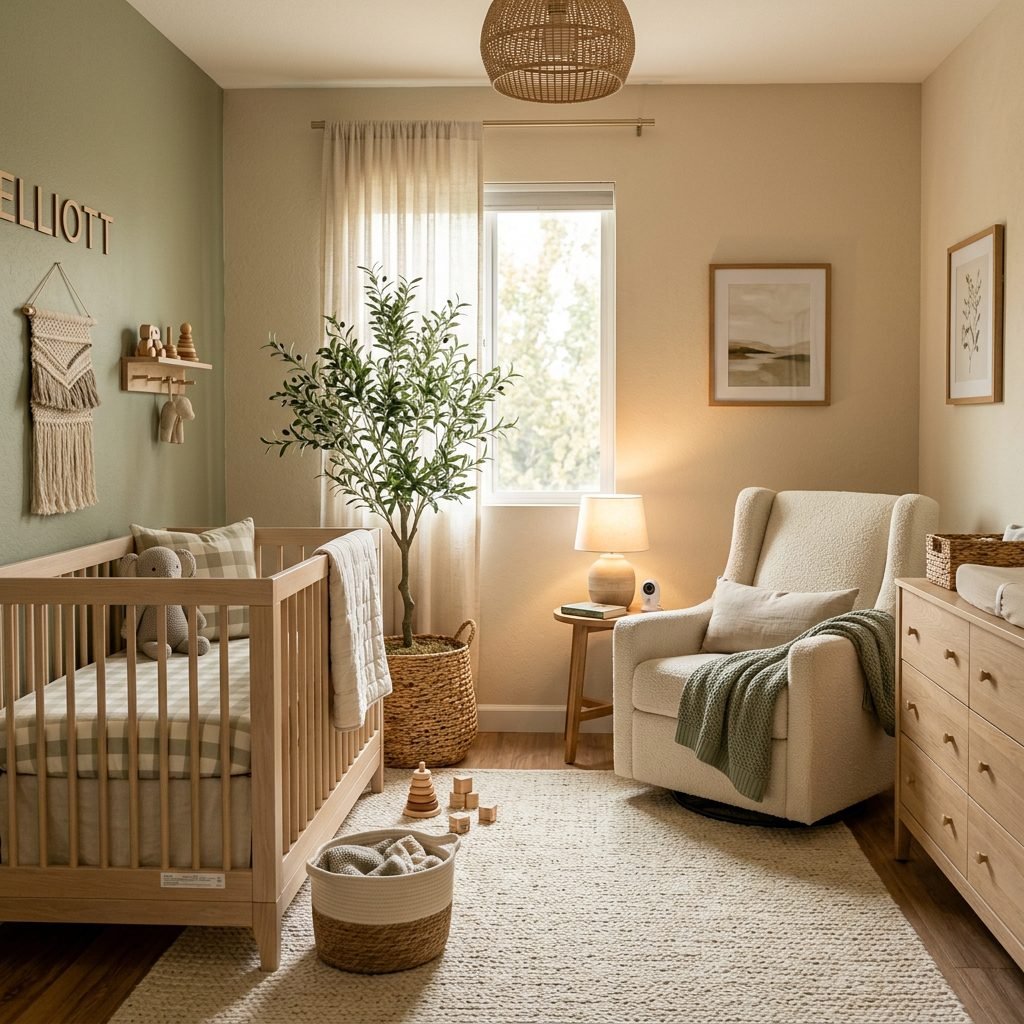 15 Organic Modern Nursery Decor Ideas That Are Warm and Gender Neutral