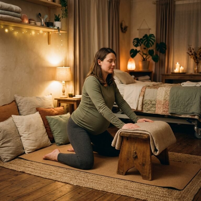 5 Deep Sacrum Opening Stretches for Natural Labor Pain Relief