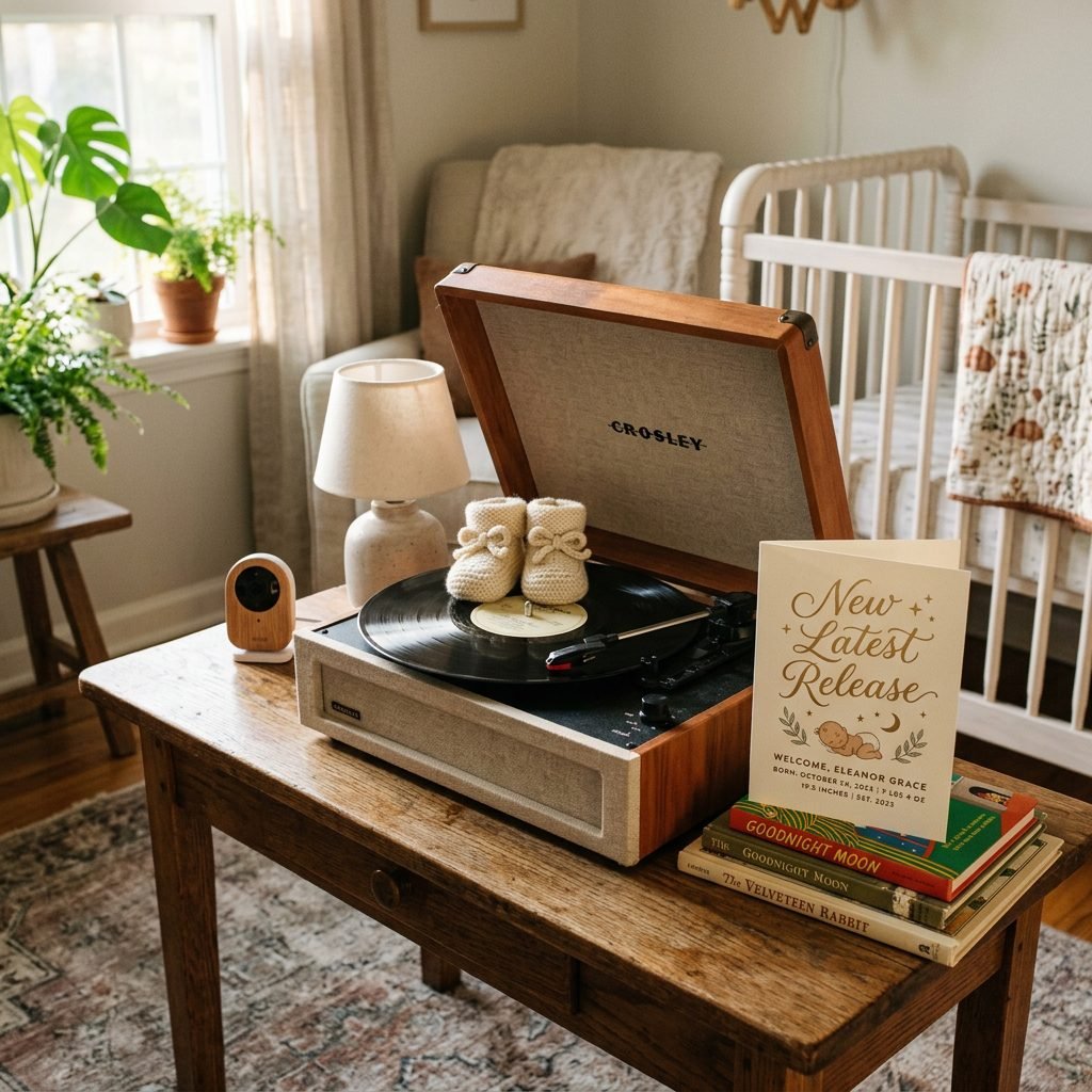 7 Creative Vintage Vinyl Record Birth Announcement Ideas for Music Lovers