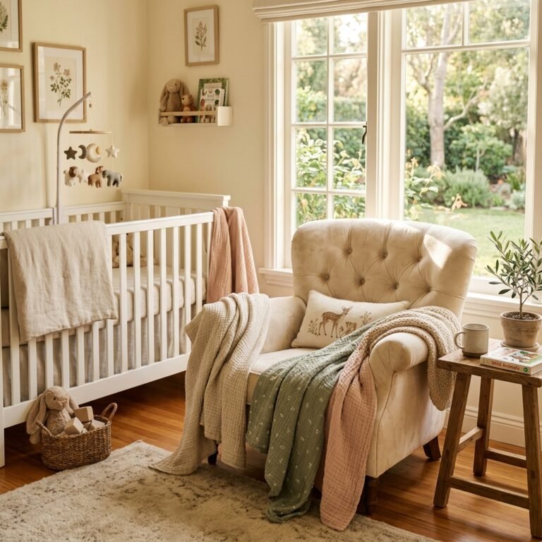 7 Lifestyle Newborn Photo Poses You Can Shoot Using a Cozy Nursery Armchair