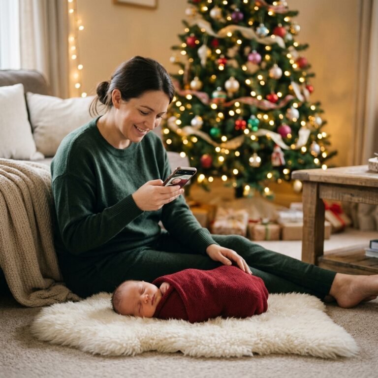 9 Magic DIY Christmas Newborn Photoshoot Ideas You Can Recreate at Home