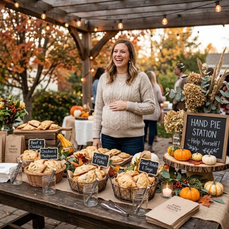 Feed the Crowd: DIY Savory Hand Pie Station for Fall Baby Showers
