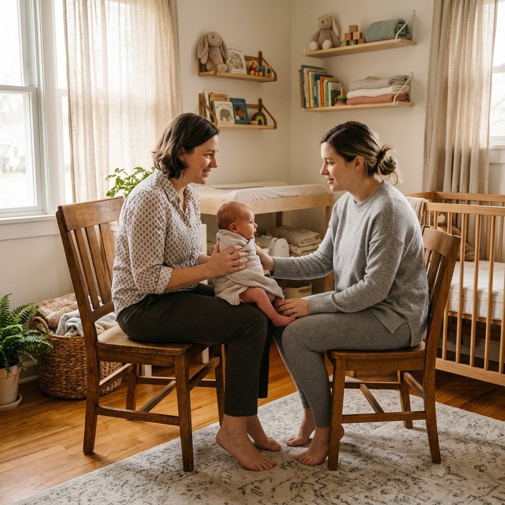 Gassy Baby? The Bouncy Knee Burping Method That Works in Under 60 Seconds