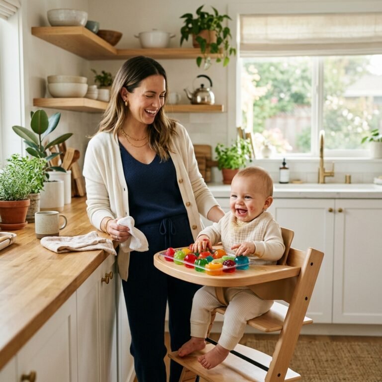 High-Chair Friendly Jello Sensory Play: Mess-Free Ideas for 6-Month-Olds