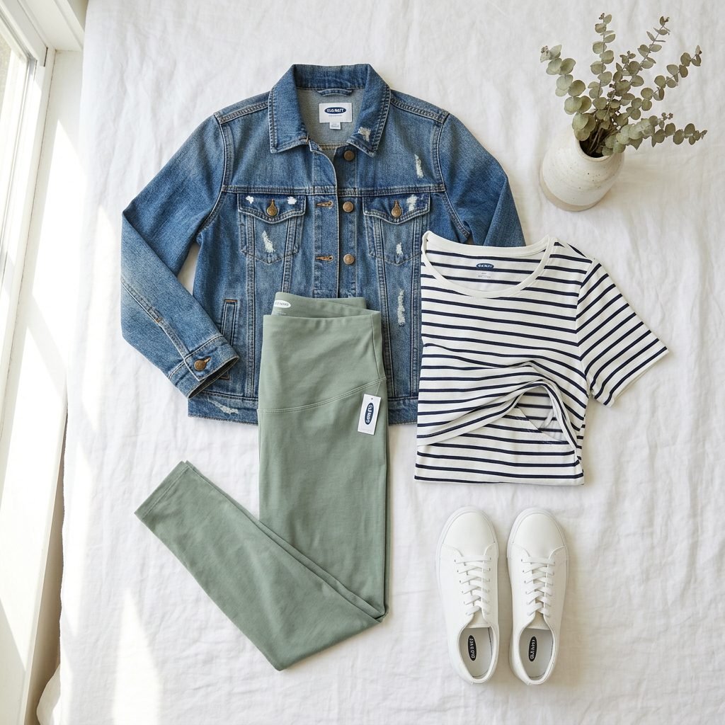 How to Build a High-Style Old Navy Maternity Capsule Wardrobe for Under $150