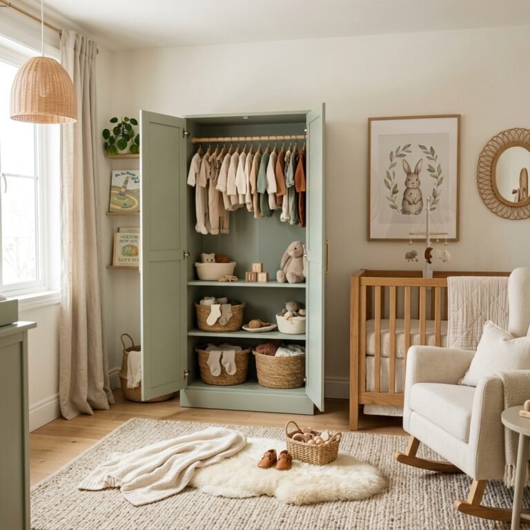 How to Create a Beautiful Custom Wardrobe with an IKEA Havsta Cabinet Hack