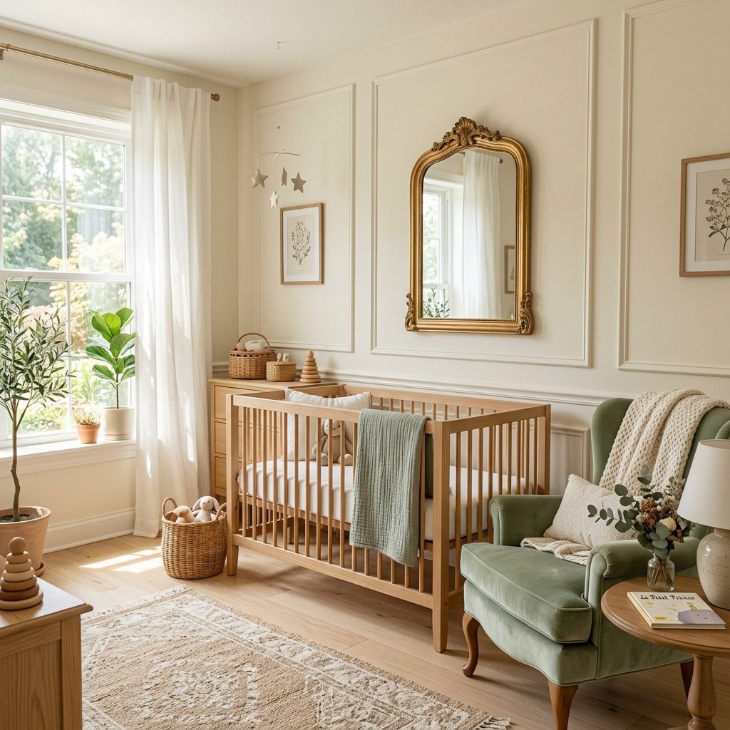How to Create a Chic Parisian Inspired Nursery on a Budget