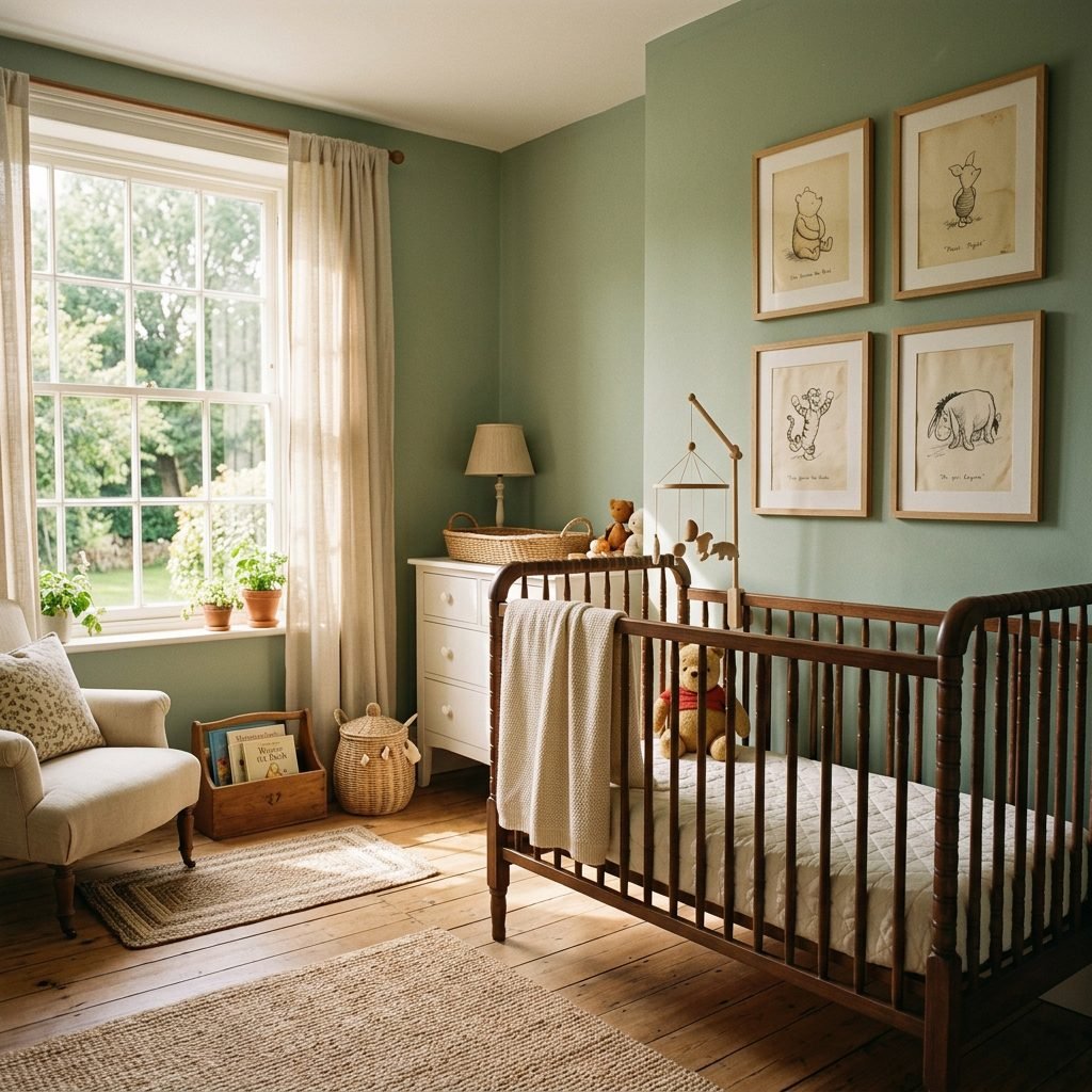 How to Create a Classic Winnie the Pooh Nursery on a Budget