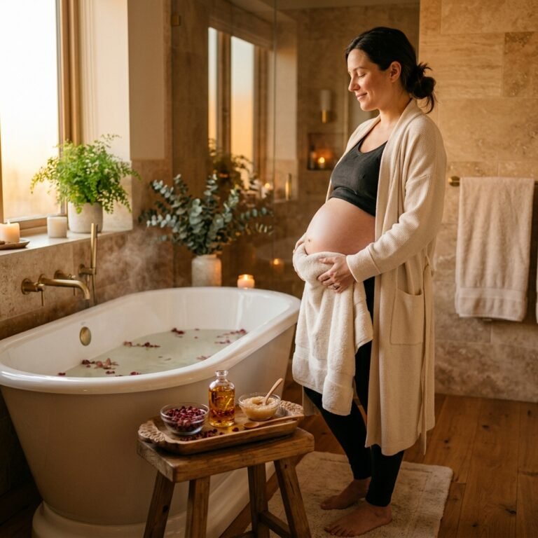 How To Do A Luxurious DIY Belly Facial At Home To Prevent Stretch Marks