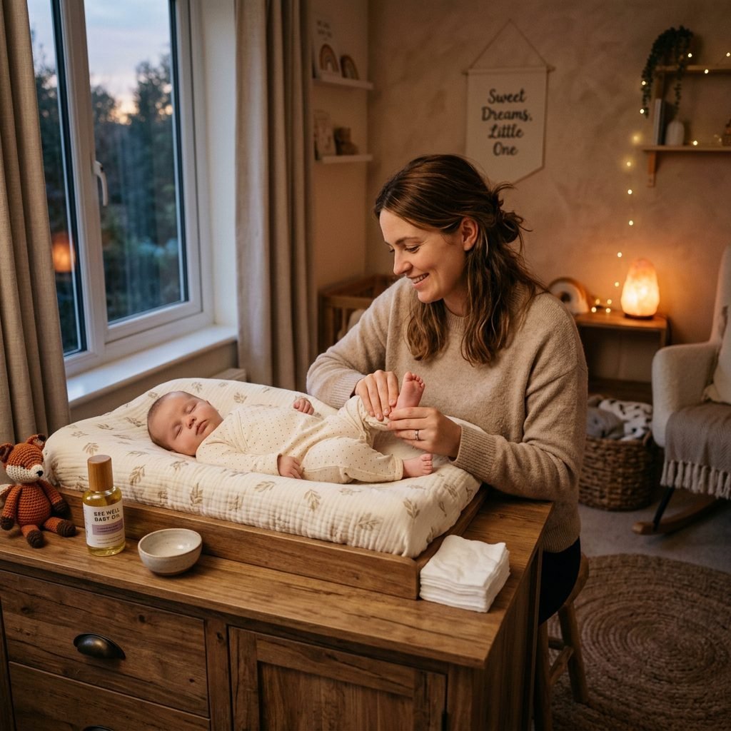 How to Do a Nighttime Foot Massage to Relieve Baby Gas and Help Them Sleep