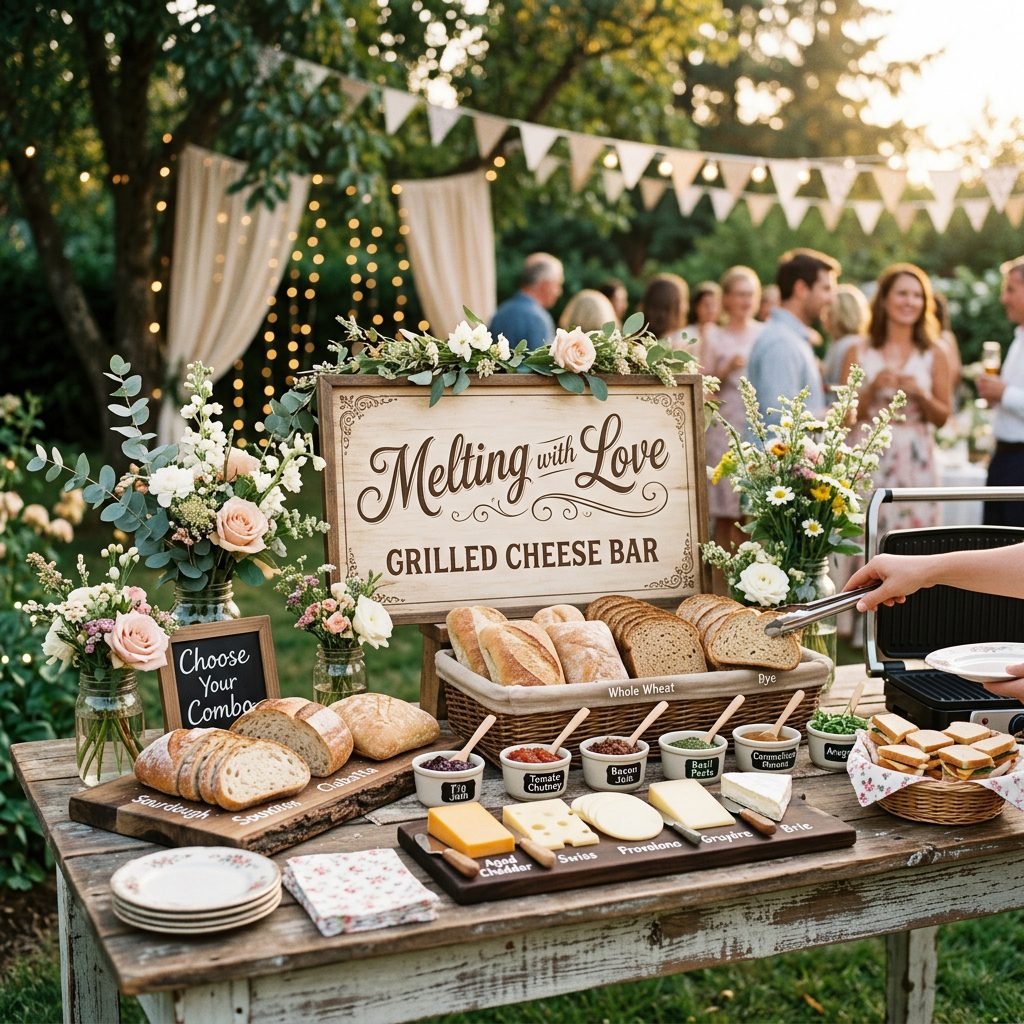 How to Host a DIY Gourmet Grilled Cheese Bar Baby Shower on a Budget