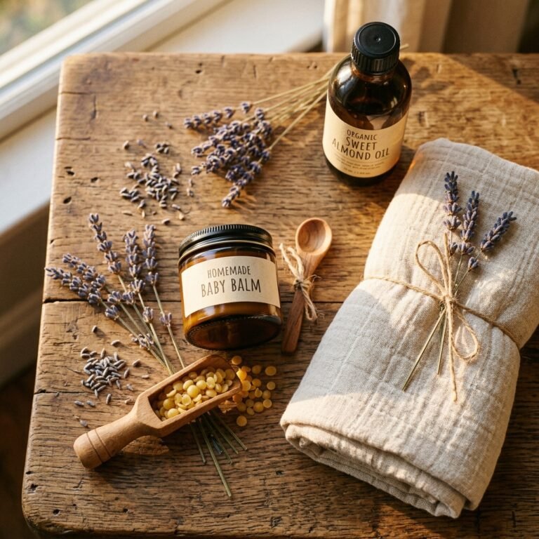 How to Make DIY Organic Lavender Baby Sleep Balm (Safe and Gentle)