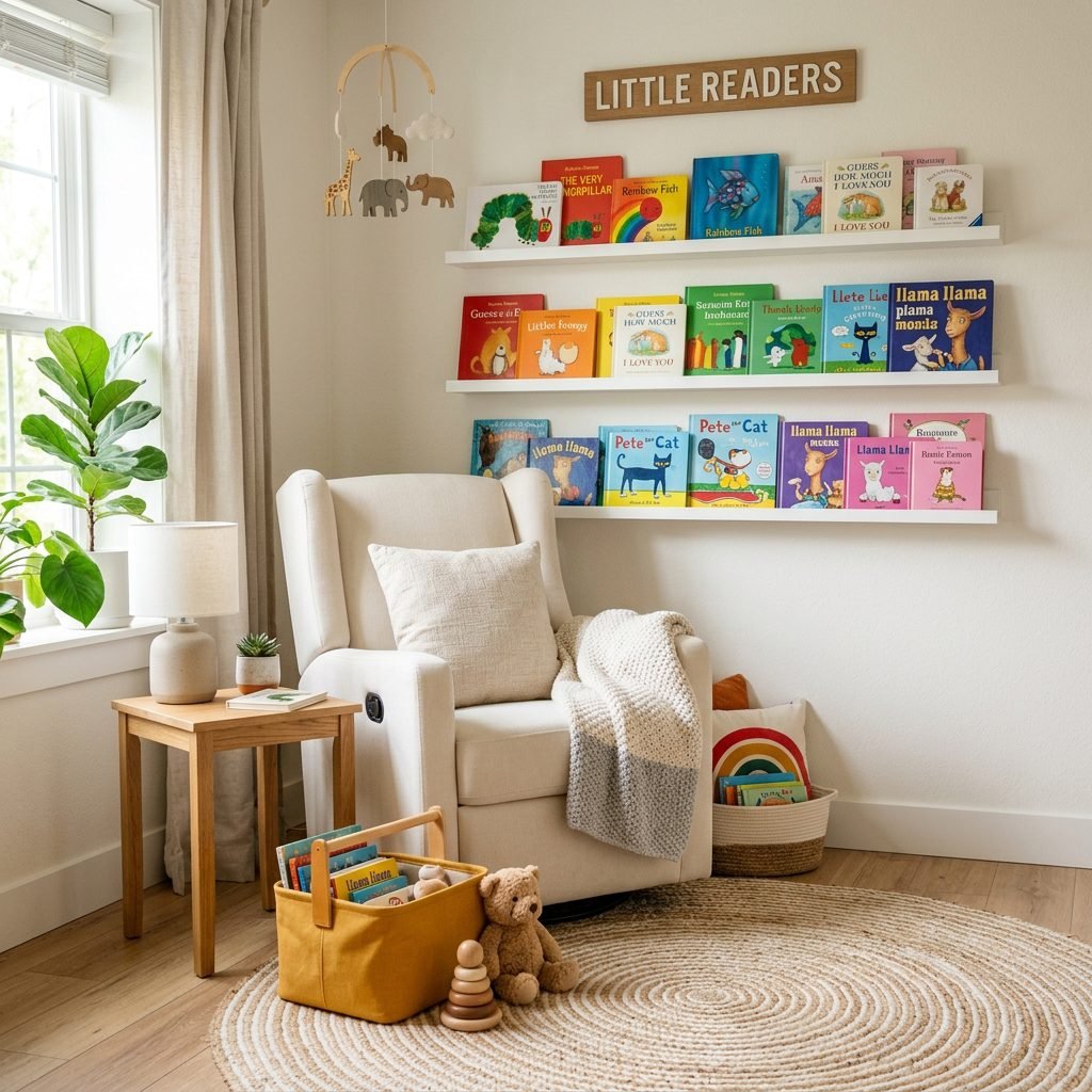 How to Organize and Catalog Baby Books in Your Nursery Library