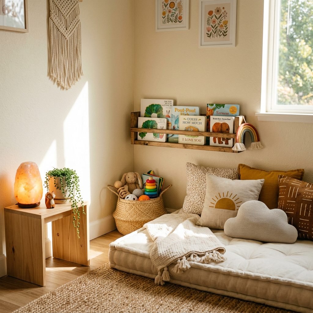 How to Set Up a Cozy Sensory Reading Nook to Encourage Early Literacy