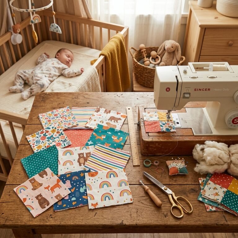 How to Sew Safe & Soft Fabric Building Blocks for Baby Sensory Play