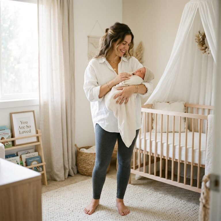 How to Style Oversized Button-Down Shirts for Effortless Postpartum Nursing Outfits