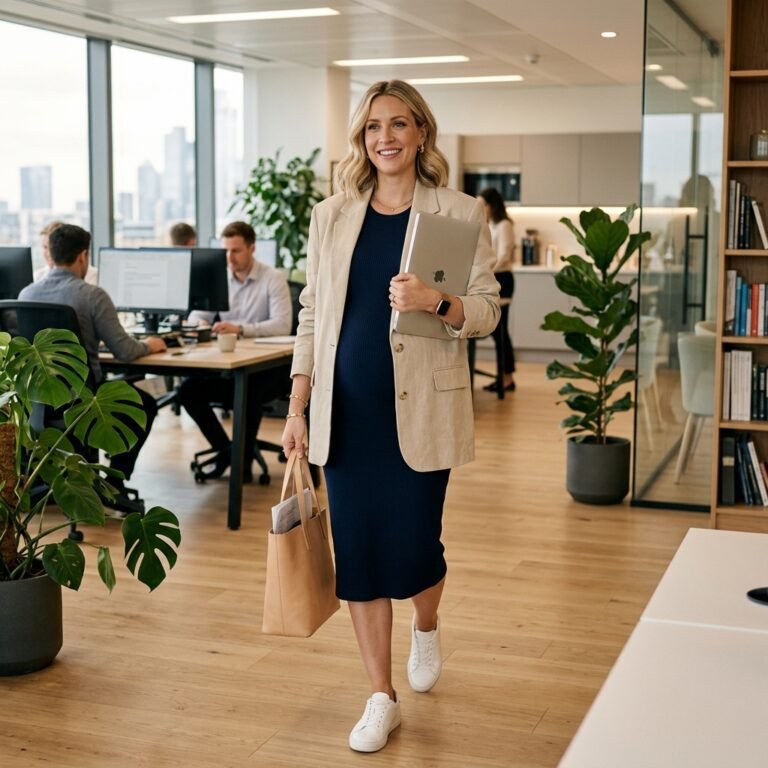 How to Style Your Non-Maternity Blazers for Chic Pregnancy Workwear