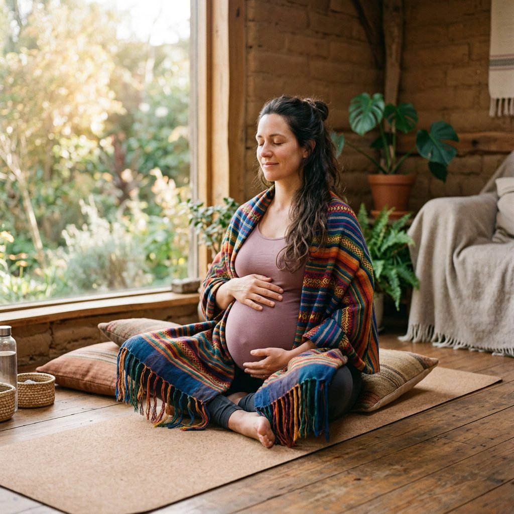 How to Use a Rebozo for Gentle Pelvic Relaxation and Active Labor Prep