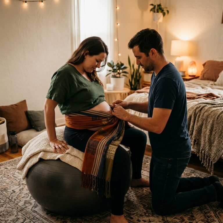 How To Use Rebozo Techniques For Active Labor Progression And Pain Relief
