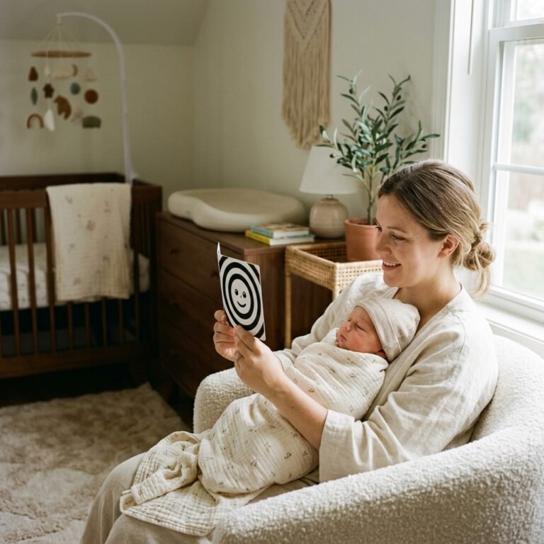 Interactive Games for First Month Newborns to Boost Early Brain Development