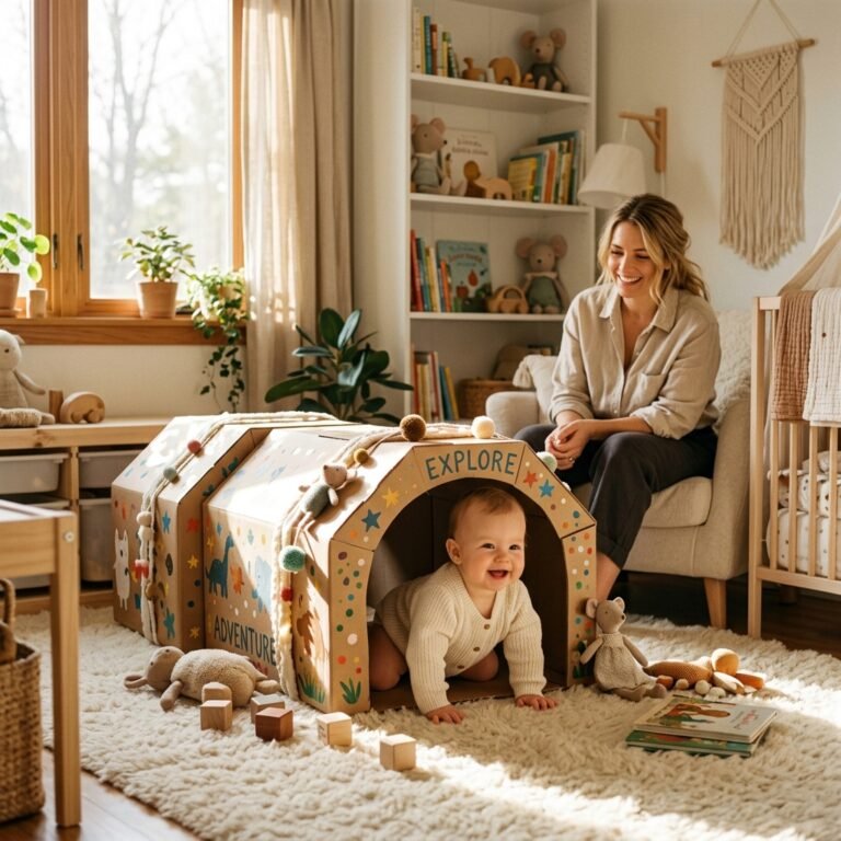 Recycle and Play: 7 Genius Cardboard Box Activities for Baby Development