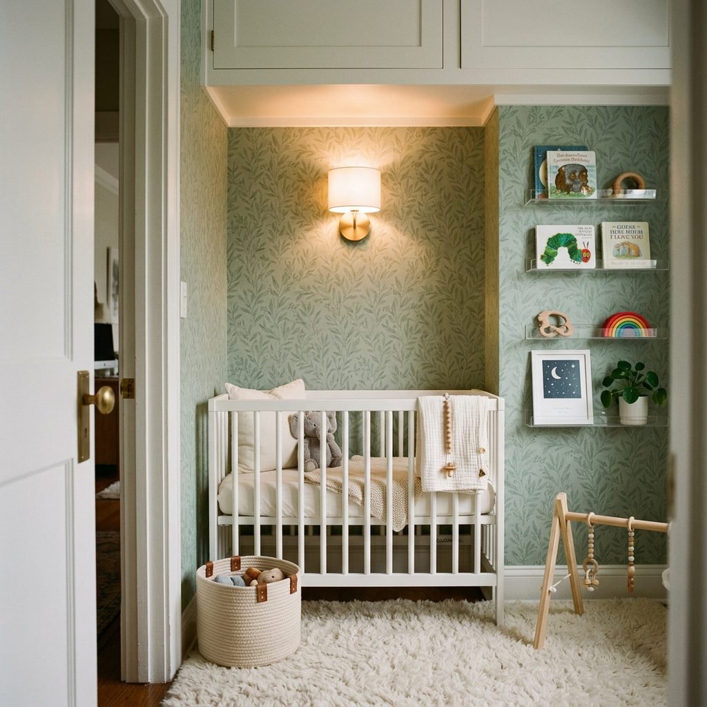 Small Space Magic: How to Convert Your Walk-In Closet Into a Cozy Nursery