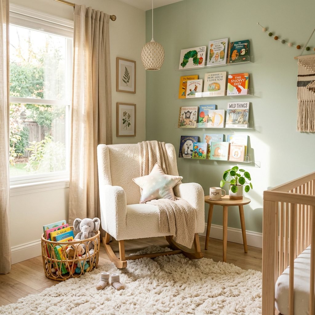 Smart & Pretty: Creative Ways to Display Nursery Books Face Out to Encourage Reading